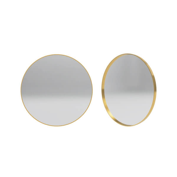 Forme Fashion Mirrors 600 RND GOLD